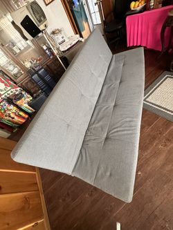 IKEA Balkarp Futon Sleeper Sofa Vissle Grey