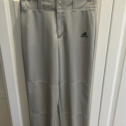 Adidas’s Baseball Pants - Men’s Small- Gray