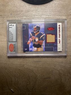 Kurt Warner Jersey card GRADED