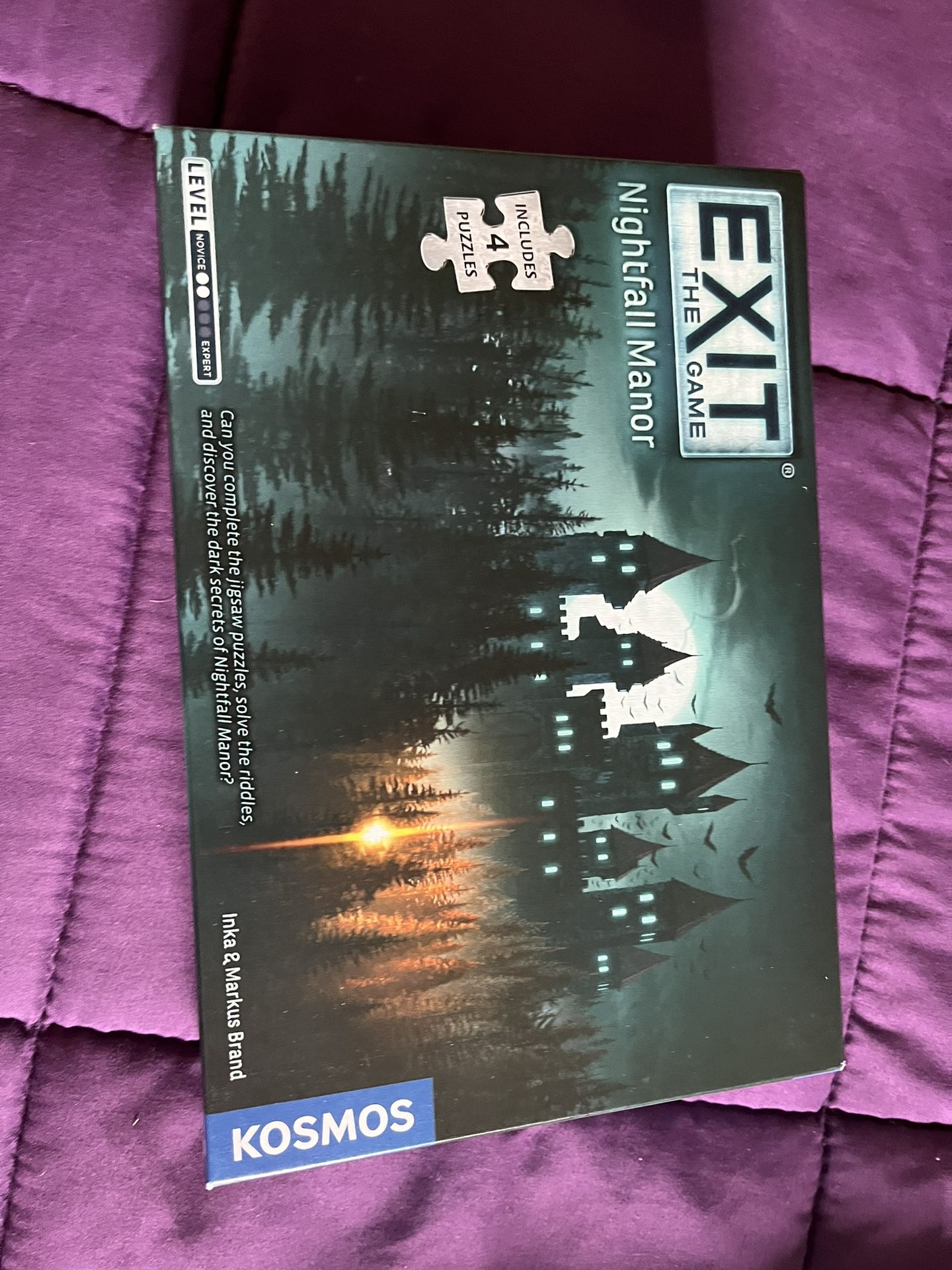 Exit Nightfall Manor Board Game