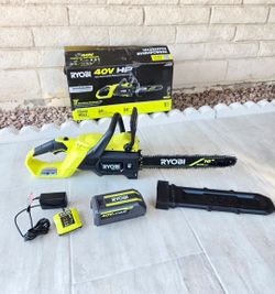 RYOBI 40V HP Brushless 16in Chainsaw KIT