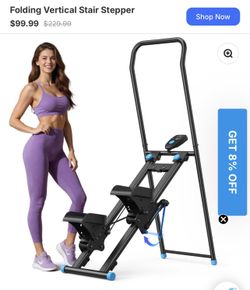 Folding Vertical Stair Stepper