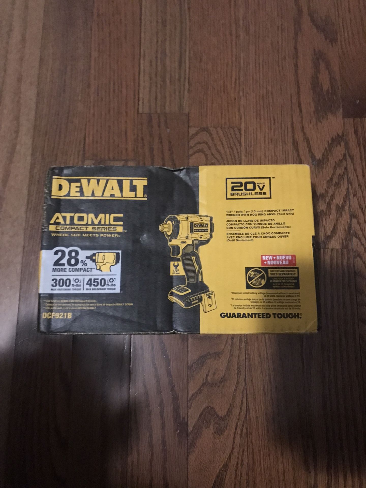 Dewalt 20v 1/2 Compact Impact Wrench Tool Only