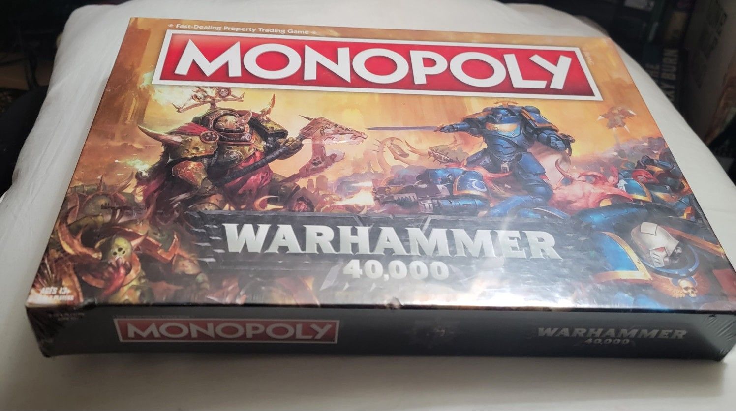 Monopoly Warhammer 40,000 Board Game, New in Sealed Box, USAopoly Warhammer 40k
