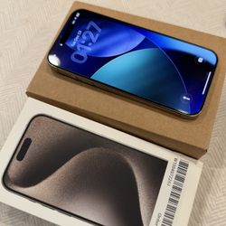 iPhone 15 Pro Max Natural Titanium 128gb Unlocked