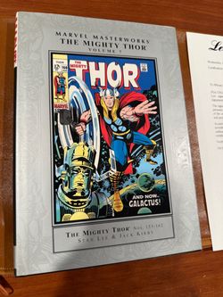 THOR Marvel Masterworks 7 Pristine Nos never read Signed by STAN LEE / Psa/Dna