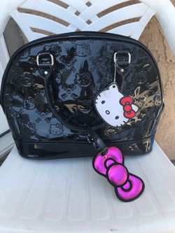 2012 Loungefly Hello Kitty Sanrio Black Patent Purse 🎀