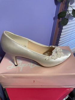 Dyeables Satin Wedding Pumps
