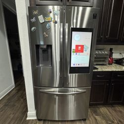 SAMSUNG FRIDGE WITH TOUCH SCREEN
