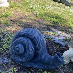 Concrete Snail Statue