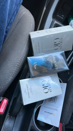 Aqua di gio and Dior fragrance for sell