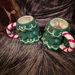 Wondershop figural Christmas Tree mug
