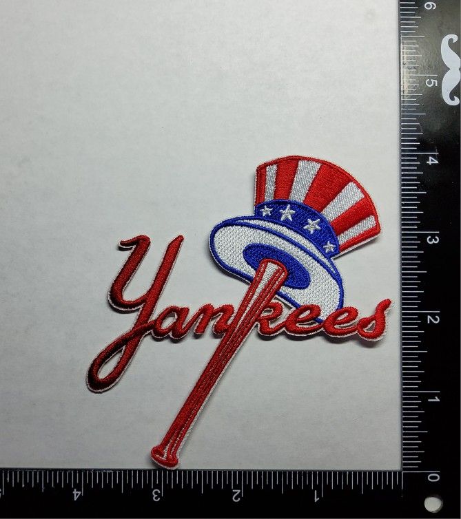 NEW YORK YANKEES LETTERING W/TOP HAT LOGO IRON-ON PATCH Mlb for Sale in The  Bronx, NY - OfferUp