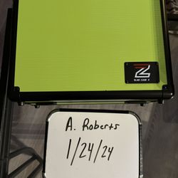 Lime Green 3 Row Zion Graded Sports Card/pokemon Carrying Case- Holds Upto 110 Cards- Last One! 