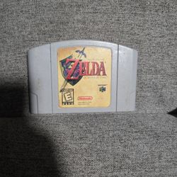 Zelda Nintendo 64 Game