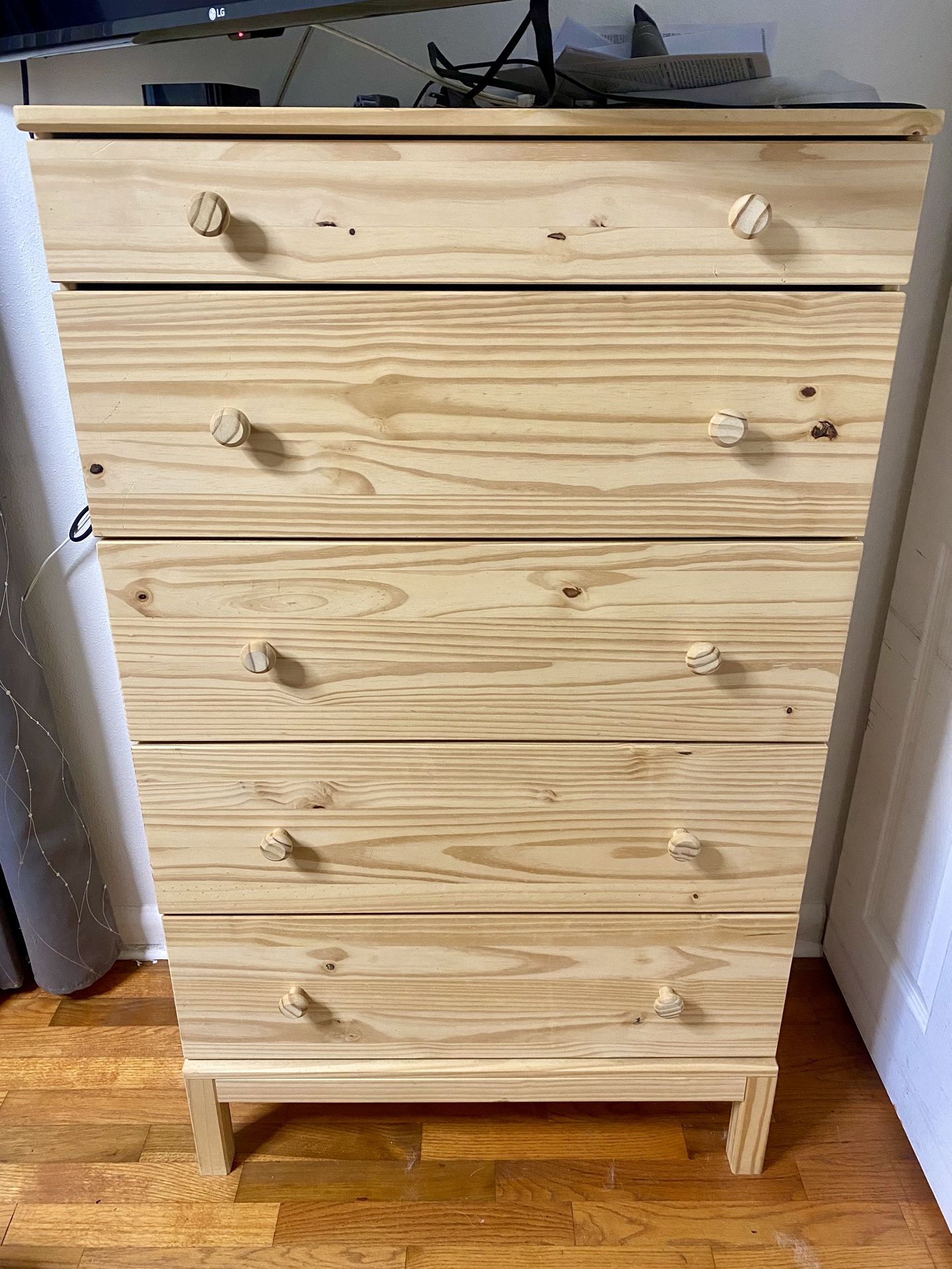 IKEA Pine Dresser 5 Drawers