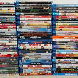 Huge Blu-ray Movie Film Collection! Action, Adventure, Comedy, Drama, Family, Horror, Sci-fi! Like New Cond!