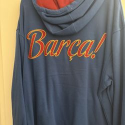 Barcelona Full Zip Hoodie 