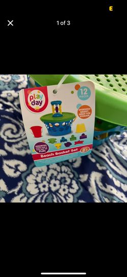 beach basket play set New