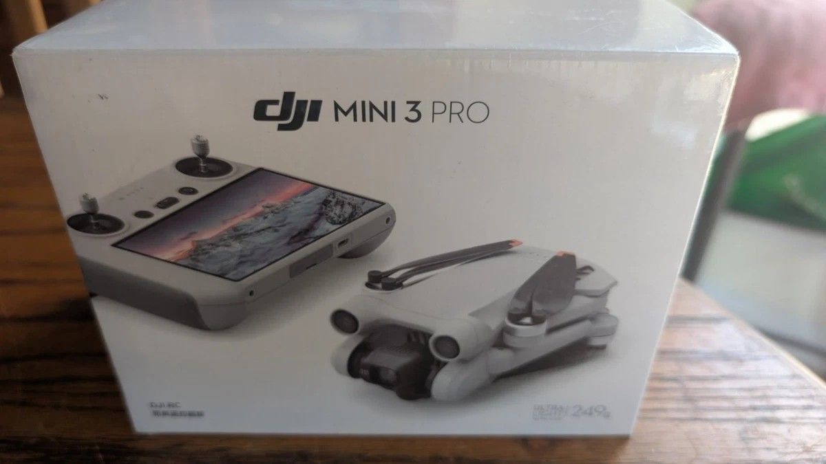DJI Mini 3 Pro Drone w/ RC Remote Controller - Factory Sealed New