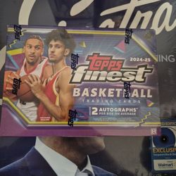 2024-2025 Topps Finest Basketball Delight Box (2 AUTOS Per Box On Average)