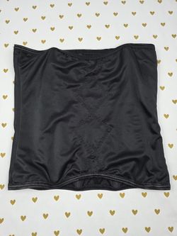 Victorias secret Black Corset Style Bra Top VINTAGE Y2K era Medium