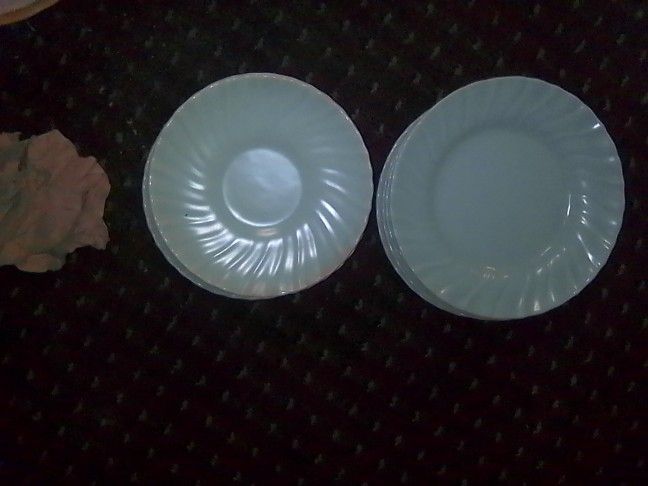 Vintage 1930s Franciscan Turquoise 30pc Dish Set