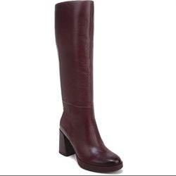 NATURALIZER

GENN-ALIGN LEATHER ROUND TOE KNEE-HIGH BOOTS

