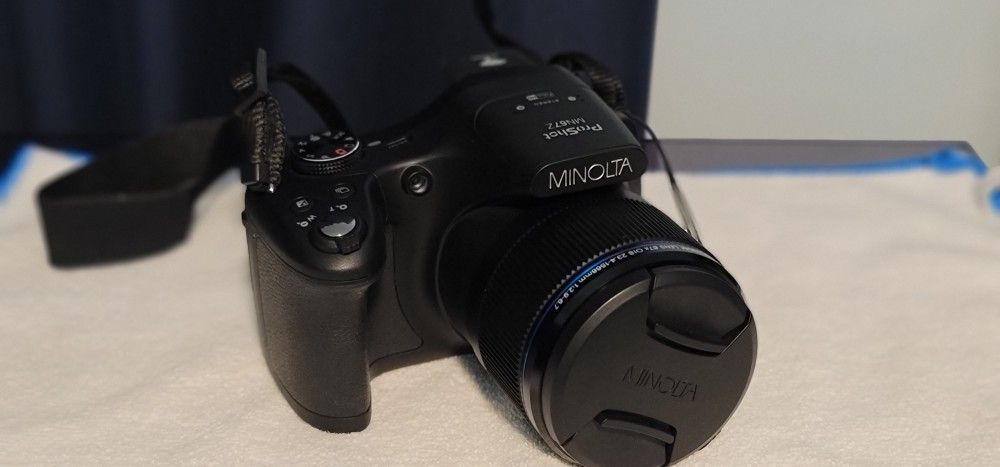 Minolta MN67Z 20MP FHD Wi-Fi Bridge Camera with 67x Optical Zoom - Black