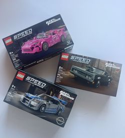 Lego Speed Champions FAST AND FURIOUS Bundle 
