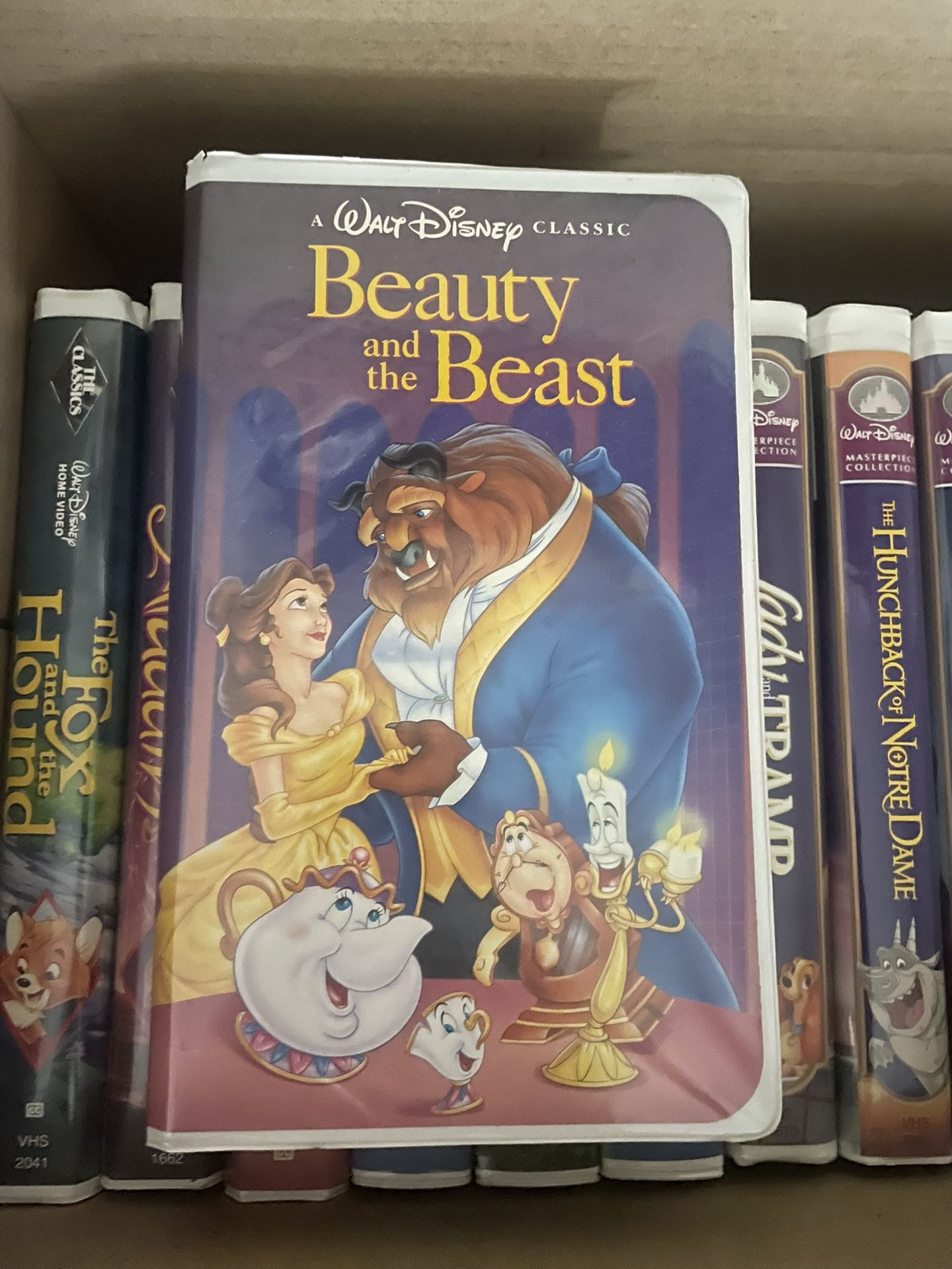 Rare Black Dimond Beauty And The Beast VHS