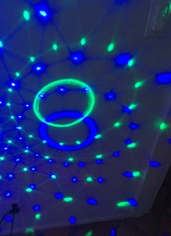 Multi-Color LED Moving Party Light