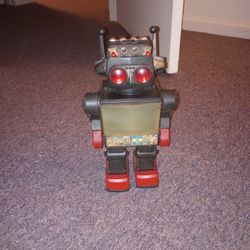 Antique Battery Operated Robot 