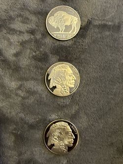 1oz silver coins .999 Fine Silver
