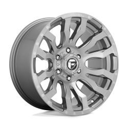 Fuel Blitz 20” 6-lug platinum wheels (4)