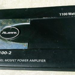 Almani 1100 Watts, PA1100-2, Two Channel MOSFET Power Amplifier