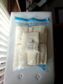 Window curtain panels ivory
