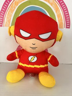 JUSTICE LEAGUE FLASH 7 INCH PLUSH - NEW CONDITION