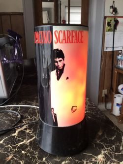 Alpacino Scareface Spinning Lamp