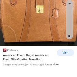 Leather Bag Doc. Purse. Misc $100