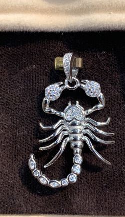 Sterling Silver Scorpion Charm