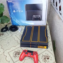 500GB call of duty Limited edition PS4 Playstation 4 With 3 Great Games n 1 Wireless Controller $220! Or $180! No Games.. $20! Per Game regardless