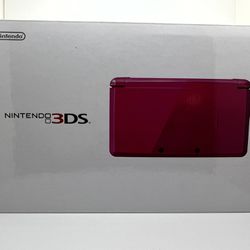 Nintendo 3DS (Gloss Pink) + 128GB Bundle