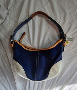 Vintage Y2K Coach Soho Hampton Daisy Mini Tote / Demi Bag