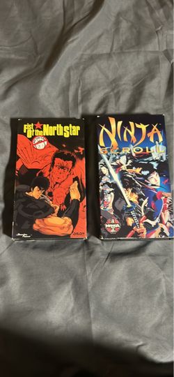 Fist of the north star & Ninja Scroll VHS