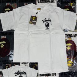 Bape x Stussy Tee