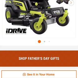 80V HP Brushless 42 in. Battery Electric Cordless Zero Turn Riding Mower