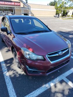 2015 Subaru Impreza 5spd Manual 176k mi