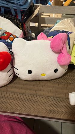 Hello Kitty Head Plush Backpack