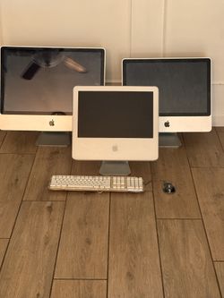 3 Apple iMacs (Working)